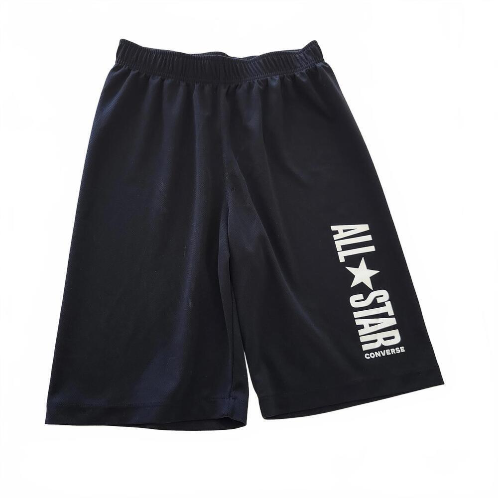 Converse Boys' Black All Star Casual Shorts Size XL